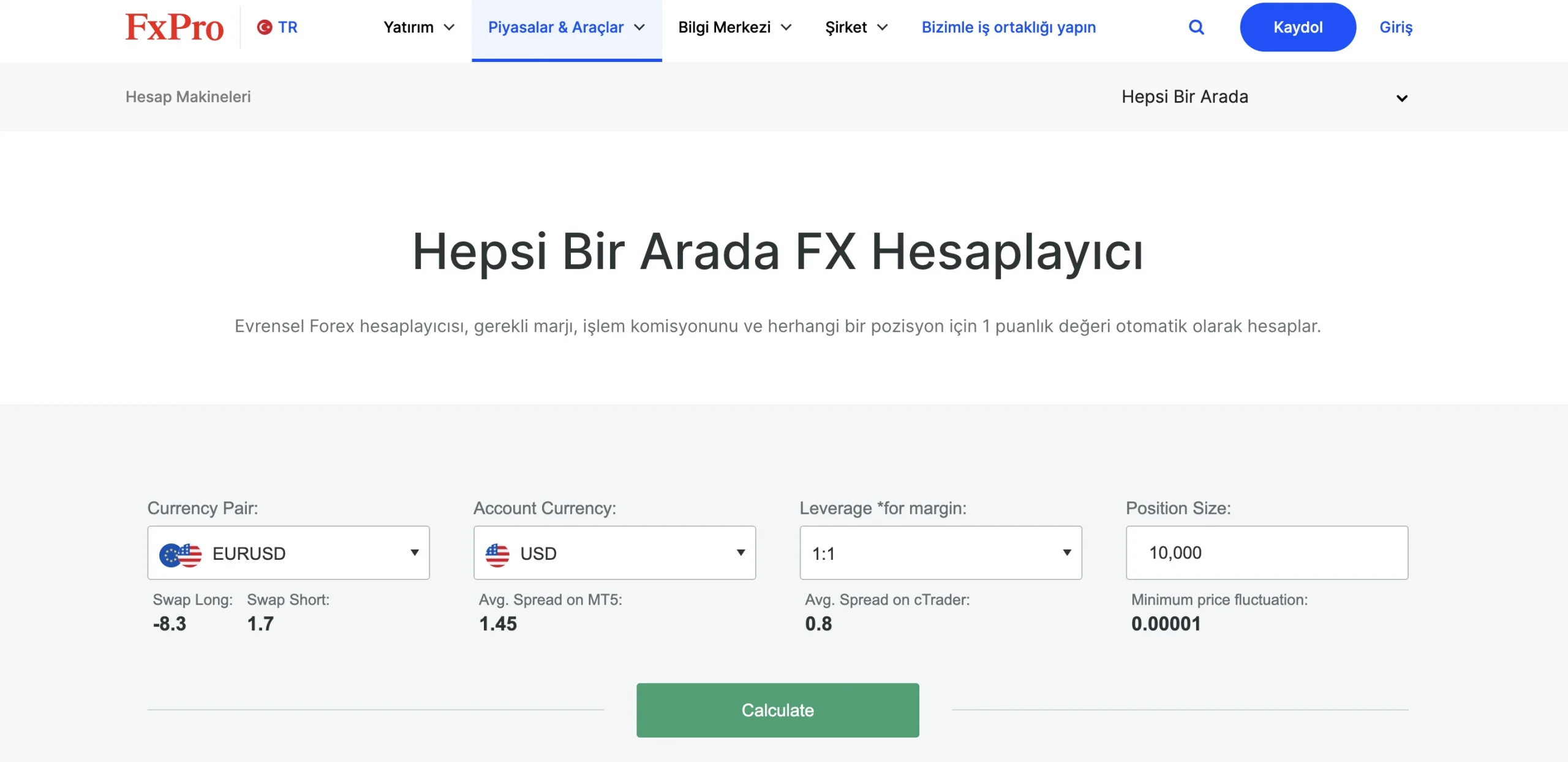 Swap Hesaplayıcı